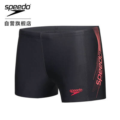Speed ratio Speedo swimming fitness series soft fit casual sports sunscreen anti-wrinkle anti-chlorine mens boxer trunks black red 36 809528B346
Speed ratio Speedo swimming fitness series soft fit casual sports sunscreen anti-wrinkle anti-chlorine mens boxer trunks black red 36 809528B346