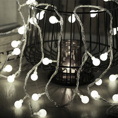 JULELYS 30M 300 Bulbs Garland LED Ball String Lights Outdoor Christmas Lights Decoration For Wedding Holiday Party Fairy Lights
JULELYS 30M 300 Bulbs Garland LED Ball String Lights Outdoor Christmas Lights Decoration For Wedding Holiday Party Fairy Lights