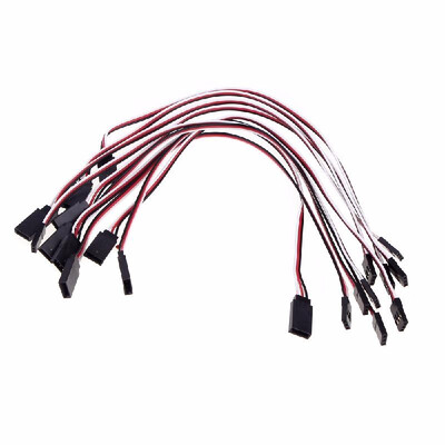 RC Accessories 10Pcs 300mm 30cm Servo Extension Lead Wire Cable for Futaba JR Servo Part Remote Control Toys RM103628901
RC Accessories 10Pcs 300mm 30cm Servo Extension Lead Wire Cable for Futaba JR Servo Part Remote Control Toys RM103628901
