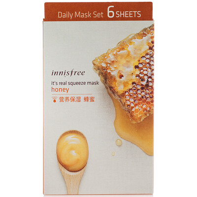 Innisfree (Innisfree) действительно экстракционной Xianrun Маска - Мед 20мл * 6 (увлажняющий питательный сна Radiance для ухода за кожей)
Innisfree (Innisfree) действительно экстракционной Xianrun Маска - Мед 20мл * 6 (увлажняющий питательный сна Radiance для ухода за кожей)
