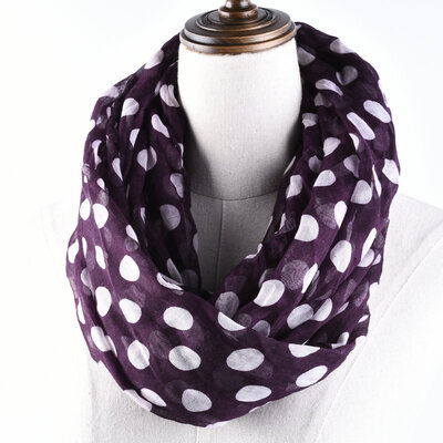 Guttavalli New Arrival Fashion Women Dot Ring Scarves Small Print Dots Loop Shawl Female Round Soft Infinity Nice Chevron Scarf
Guttavalli New Arrival Fashion Women Dot Ring Scarves Small Print Dots Loop Shawl Female Round Soft Infinity Nice Chevron Scarf