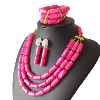 AMYNOVA 4 Rows of Orange Imitation Coral Nigerian Wedding Beads Jewelry Set Bridal Jewelry African Costume Jewelry Set for Women
AMYNOVA 4 Rows of Orange Imitation Coral Nigerian Wedding Beads Jewelry Set Bridal Jewelry African Costume Jewelry Set for Women