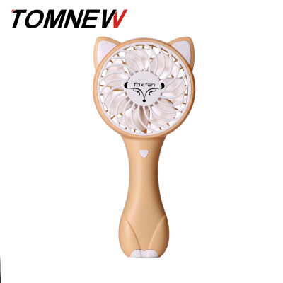 TOMNEW Portable Fan Handheld 3 Speed USB Electric Mini Hand Fox Fan Air Cooling for Travel Outdoor Home
TOMNEW Portable Fan Handheld 3 Speed USB Electric Mini Hand Fox Fan Air Cooling for Travel Outdoor Home