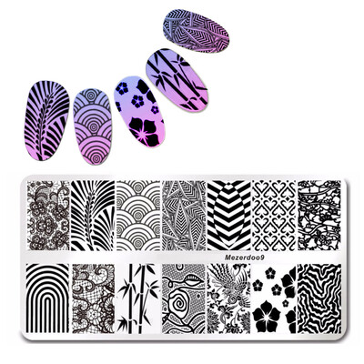 Fashion Bamboo Leaves Design Nail Stamping Plates Nail Art Image Konad Stamp Plates Manicure Set Template Nail Tools Mezerdoo9
Fashion Bamboo Leaves Design Nail Stamping Plates Nail Art Image Konad Stamp Plates Manicure Set Template Nail Tools Mezerdoo9