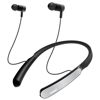 Somic SOMIC SC1000 Wireless Bluetooth Noise Cancelling Headphones Neck-mounted In-Ear Music Sports Headphones
Somic SOMIC SC1000 Wireless Bluetooth Noise Cancelling Headphones Neck-mounted In-Ear Music Sports Headphones