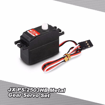 JX PS-2503HB 48V-6V High-Voltage 010sec60° 335kg Digital Plastic Gear Analog Mini Servo Aluminums Case for 112 RC car
JX PS-2503HB 48V-6V High-Voltage 010sec60° 335kg Digital Plastic Gear Analog Mini Servo Aluminums Case for 112 RC car