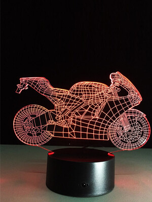 AINA red blue&purple motorcycle night light
AINA red blue&purple motorcycle night light