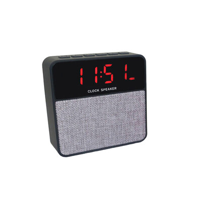 Bluetooth Wireless Speaker Mini Alarm Clock Portable Phone Canvas Bluetooth Speaker TF Card FM Radio
Bluetooth Wireless Speaker Mini Alarm Clock Portable Phone Canvas Bluetooth Speaker TF Card FM Radio