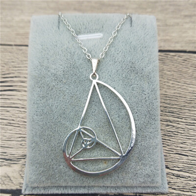 New Spiral with Triangle Necklace Fibonacci Pendant Ratio Psychology Necklace Science Biology Jewelry For Women
New Spiral with Triangle Necklace Fibonacci Pendant Ratio Psychology Necklace Science Biology Jewelry For Women