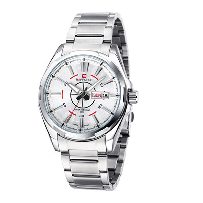 NAVIFORCE 9034 Men New Luxury Stainless Steel Band Analog Display Quartz Watch Casual Watch With Date relogio
NAVIFORCE 9034 Men New Luxury Stainless Steel Band Analog Display Quartz Watch Casual Watch With Date relogio