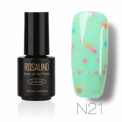 ROSALIND Gel 1S 7ml N01-24 Cheese Series Nail Gel Polish UV LED Glitter Manicure Nail Art Semi Permanent Soak Off gel lacquer
ROSALIND Gel 1S 7ml N01-24 Cheese Series Nail Gel Polish UV LED Glitter Manicure Nail Art Semi Permanent Soak Off gel lacquer