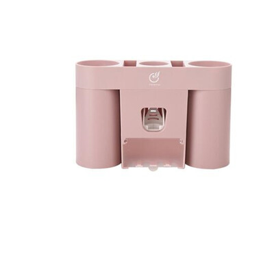 Multi-function wall-mounted automatic toothpaste dispenser with Cups toothbrush holder storage rack bathroom accessories
Multi-function wall-mounted automatic toothpaste dispenser with Cups toothbrush holder storage rack bathroom accessories
