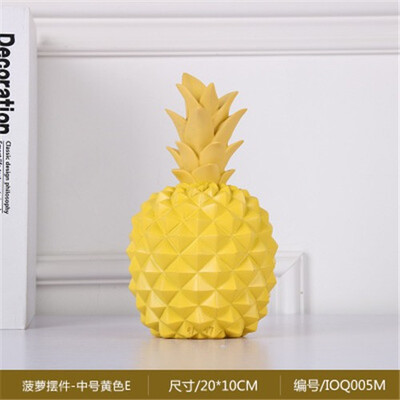 Nordic ins creative resin pineapple Storage tank piggy bank figurines living room TV cabinet home personality decorative ornament
Nordic ins creative resin pineapple Storage tank piggy bank figurines living room TV cabinet home personality decorative ornament