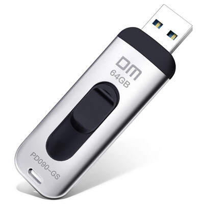 DM exquisite PD090 64G USB30 high speed U disk read 60M s zinc alloy shell push-pull design
DM exquisite PD090 64G USB30 high speed U disk read 60M s zinc alloy shell push-pull design