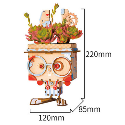 If state stereo stitching wooden flower pot trough assembled model manual diy wood fleshy flower pot creative flower pot toy gift Mo Qianyuan
If state stereo stitching wooden flower pot trough assembled model manual diy wood fleshy flower pot creative flower pot toy gift Mo Qianyuan