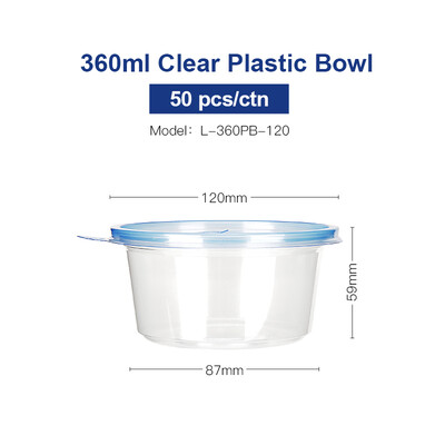 OTOR Salad Bowl with Lid Take Away Clear Plastic Food Container Lunch Box for Fast Food Bento Microwaveable 120mm180mm 50pcs
OTOR Salad Bowl with Lid Take Away Clear Plastic Food Container Lunch Box for Fast Food Bento Microwaveable 120mm180mm 50pcs