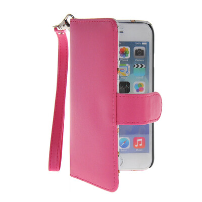 MOONCASE Fashion Style Leather Side Flip Pouch Stand Shell Back Case Cover for Apple iPhone 6 ( 4.7 inch ) Hot pink
MOONCASE Fashion Style Leather Side Flip Pouch Stand Shell Back Case Cover for Apple iPhone 6 ( 4.7 inch ) Hot pink