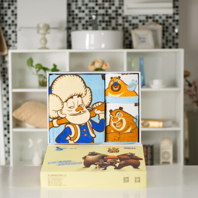 【Jingdong Supermarket】 Fu Li Jieyu cotton children's towel three-piece bear bear towel / towel / bath towel gift boxed happy bear blue
【Jingdong Supermarket】 Fu Li Jieyu cotton children's towel three-piece bear bear towel / towel / bath towel gift boxed happy bear blue