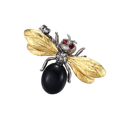 K1 Jewelry Small Bee Brooch Mini Insect Fashion collar Accessories Suit Open lining pin Pin Female gift
K1 Jewelry Small Bee Brooch Mini Insect Fashion collar Accessories Suit Open lining pin Pin Female gift