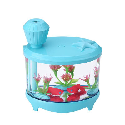 Novel Fish Tank LED Night Light Household Ultrasonic Air Humidifier Aquarium Small Cylinder Air Purifier Misting Maker Lamp High
Novel Fish Tank LED Night Light Household Ultrasonic Air Humidifier Aquarium Small Cylinder Air Purifier Misting Maker Lamp High