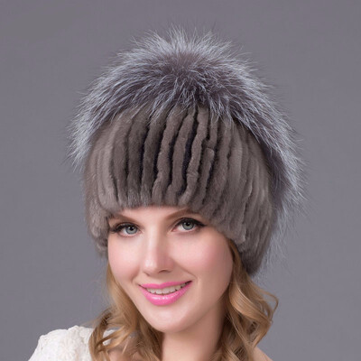 Real mink fur fox fur ball cap ladies winter thick warm knit hat earmuffs fashion new discount hot sale
Real mink fur fox fur ball cap ladies winter thick warm knit hat earmuffs fashion new discount hot sale