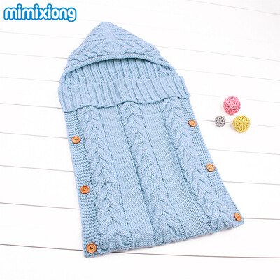 Sleeping Bag Baby Winter Warm Envelopes For Newborns Unisex Hooded Sleep Sack Acrylic Knitting Infant Wrap Swaddle Blankets Fall
Sleeping Bag Baby Winter Warm Envelopes For Newborns Unisex Hooded Sleep Sack Acrylic Knitting Infant Wrap Swaddle Blankets Fall