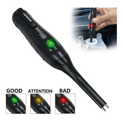 Automotive Brake Fluid Tester Car Brake Test Tool Pen Type Portable Auto Brake System Checker DOT3 DOT4 DOT51 All-sun EM2272A
Automotive Brake Fluid Tester Car Brake Test Tool Pen Type Portable Auto Brake System Checker DOT3 DOT4 DOT51 All-sun EM2272A