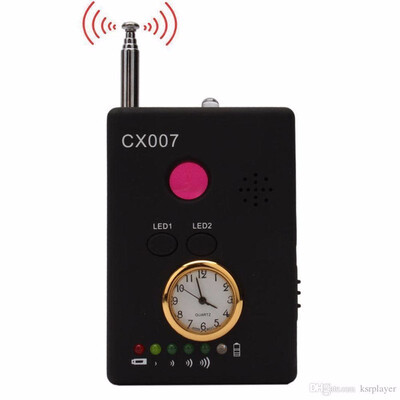 CX007 Multi-function RF Signal Finder Camera Phone Monitor Wireless GSM GPS WiFi Bug Spy Detector
CX007 Multi-function RF Signal Finder Camera Phone Monitor Wireless GSM GPS WiFi Bug Spy Detector