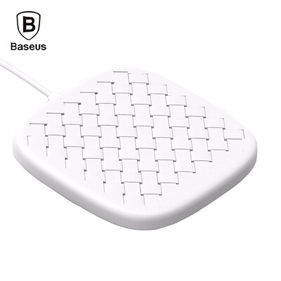 Baseus BSWC - P13 Fast Wireless Charger Woven Leather Charging Pad 10W The woven leather surface is breathable&stylish
Baseus BSWC - P13 Fast Wireless Charger Woven Leather Charging Pad 10W The woven leather surface is breathable&stylish