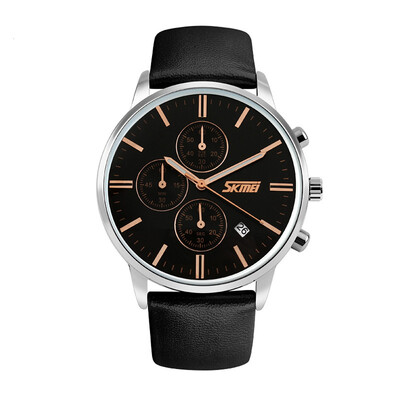 SKMEI 9103 Lovers Watches Genuine Leather Strap Date Auto Mode Casual Unisex Wristwatches
SKMEI 9103 Lovers Watches Genuine Leather Strap Date Auto Mode Casual Unisex Wristwatches