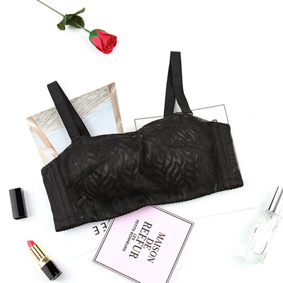 Xia Weifang tube top bra comfortable casual tube top type BC cup thin section anti-lighting ladies underwear 8689 black B75
Xia Weifang tube top bra comfortable casual tube top type BC cup thin section anti-lighting ladies underwear 8689 black B75