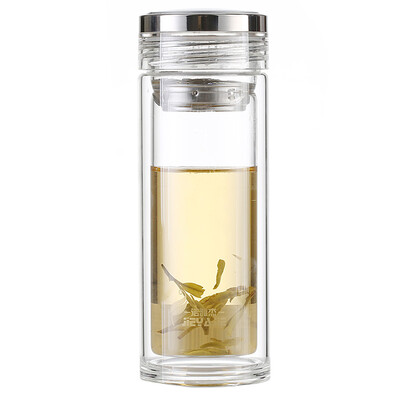 【Jingdong Supermarket】 Jieya Jie glass cup (350ml) double-layer cup with tea leakage heat-resistant glass cup 5205-350 black
【Jingdong Supermarket】 Jieya Jie glass cup (350ml) double-layer cup with tea leakage heat-resistant glass cup 5205-350 black