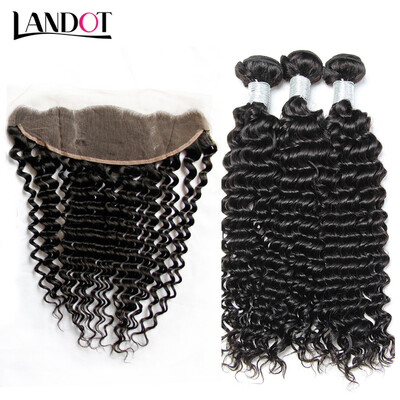 8A Malaysian Curly Virgin Hair With Ear to Ear 13x4 Lace Frontal Closure 3 Bundles Human Hair Weave Closure 4Pcs Lot Natural Black
8A Malaysian Curly Virgin Hair With Ear to Ear 13x4 Lace Frontal Closure 3 Bundles Human Hair Weave Closure 4Pcs Lot Natural Black