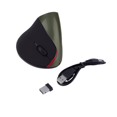 2.4G беспроводной Эргономичный дизайн Вертикальная оптическая USB-мышь для ноутбука запястья Healing Серый
2.4G беспроводной Эргономичный дизайн Вертикальная оптическая USB-мышь для ноутбука запястья Healing Серый