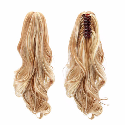 Synthetic18inch Long Wave Claw Clip On Ponytail Extensions 18inch Long Wave Clip In Human Hair Extensions Heat Resistant Hairpiece
Synthetic18inch Long Wave Claw Clip On Ponytail Extensions 18inch Long Wave Clip In Human Hair Extensions Heat Resistant Hairpiece