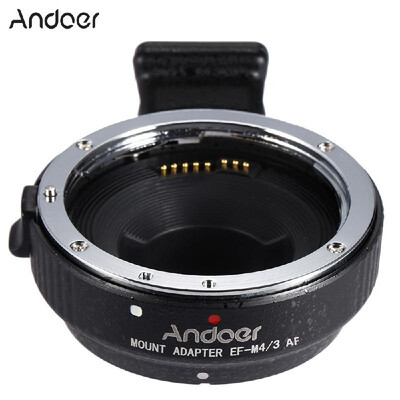 Andoer EF-MFT Auto Focus Electronic Lens Mount Adapter Ring for Canon EOS EFEF-S Lens to M43 Camera Such As for Olympus Panasoni
Andoer EF-MFT Auto Focus Electronic Lens Mount Adapter Ring for Canon EOS EFEF-S Lens to M43 Camera Such As for Olympus Panasoni