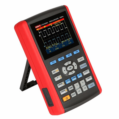 UNI-T UTD1050DL 2 Channels 50MHz Handheld Digital Storage Oscilloscopes 250MSa 35"LCD Fully Auto Scale
UNI-T UTD1050DL 2 Channels 50MHz Handheld Digital Storage Oscilloscopes 250MSa 35"LCD Fully Auto Scale