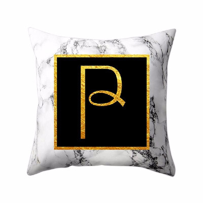 Modern Pillowcases 4545 Gold Alphabet Word Letter White Marble Pattern Pillow Case Super Soft Throw Sofa Bed Cushion Cover Protec
Modern Pillowcases 4545 Gold Alphabet Word Letter White Marble Pattern Pillow Case Super Soft Throw Sofa Bed Cushion Cover Protec