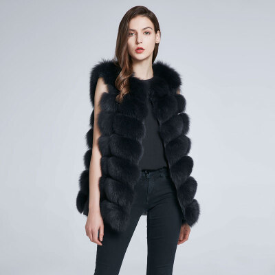 Womens Jacket Fox Fur Vest Real Fur Coat Furry Jacket Natural Fox Fur Warm Fashion Stitching Stripe New Discount 2018 New
Womens Jacket Fox Fur Vest Real Fur Coat Furry Jacket Natural Fox Fur Warm Fashion Stitching Stripe New Discount 2018 New