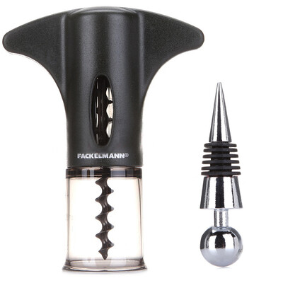 Jingdong Supermarket Germany Fakelman Fackelmann red wine bottle opener bottle stopper 2 sets of open wine set 49442 49405
Jingdong Supermarket Germany Fakelman Fackelmann red wine bottle opener bottle stopper 2 sets of open wine set 49442 49405
