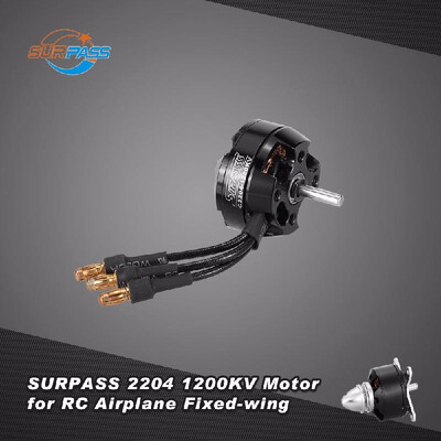 Original SURPASS High Performance 2204 1200KV 4 Poles Brushless Motor for RC Airplane Fixed-wing
Original SURPASS High Performance 2204 1200KV 4 Poles Brushless Motor for RC Airplane Fixed-wing