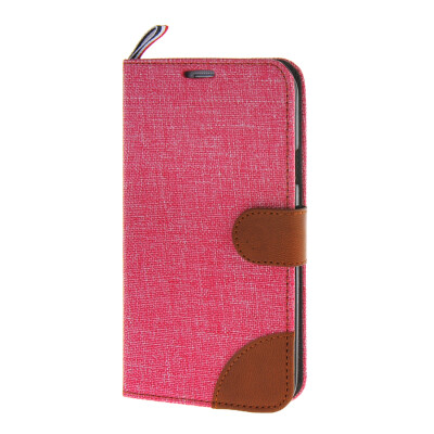 

MOONCASE Galaxy S5 , Leather Wallet Flip Card Holder Pouch Stand Back ЧЕХОЛ ДЛЯ Samsung Galaxy S5 Hot pink