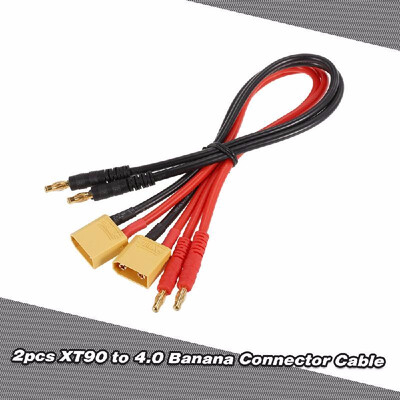 2pcs XT90 To 40 Male Banana Connector Ultra Adapter Wire Harness Charging Cable for RC Car Helicopter
2pcs XT90 To 40 Male Banana Connector Ultra Adapter Wire Harness Charging Cable for RC Car Helicopter