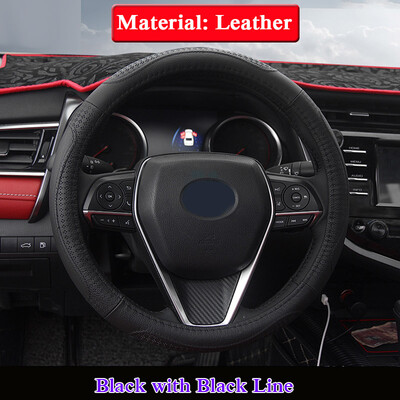 PU Leather Car Steering-wheel Cover For Toyota 8th Camry 2018 2019 Auto Steering Wheel Covers Anti-Slip Automotive Accessories
PU Leather Car Steering-wheel Cover For Toyota 8th Camry 2018 2019 Auto Steering Wheel Covers Anti-Slip Automotive Accessories