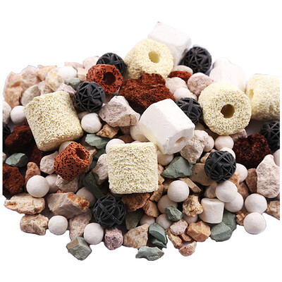 NATURAL COLOR fish tank filter material twelve in one bacterial house filter biochemical ball ceramic ring nitrifying bacteria 450g
NATURAL COLOR fish tank filter material twelve in one bacterial house filter biochemical ball ceramic ring nitrifying bacteria 450g