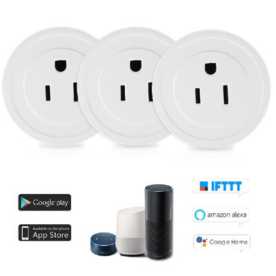 2Pack Wi-Fi Wireless Mini Smart Outlet Plug WIFI Socket Charging Adapter Smart Home Power Plug Remote Control Via Phone App Smart
2Pack Wi-Fi Wireless Mini Smart Outlet Plug WIFI Socket Charging Adapter Smart Home Power Plug Remote Control Via Phone App Smart