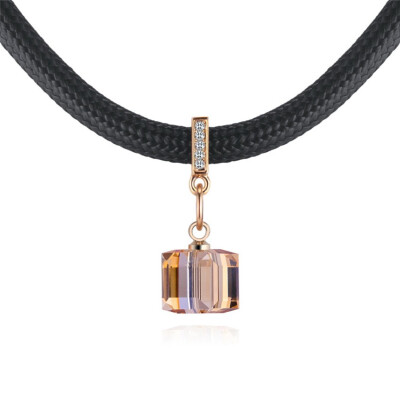 Square Crystal from Austrian Chokers Necklaces Women Rhinestone Pendants Fashion Jewelry Valentines Day Gift
Square Crystal from Austrian Chokers Necklaces Women Rhinestone Pendants Fashion Jewelry Valentines Day Gift