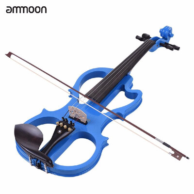 Durable Full Size 44 Solid Wood Silent Electric Violin Fiddle with Bow Hard Case Tuner Headphones Rosin Audio Cable Extra Strings
Durable Full Size 44 Solid Wood Silent Electric Violin Fiddle with Bow Hard Case Tuner Headphones Rosin Audio Cable Extra Strings
