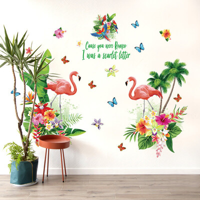 Flamingo Wall Sticker Decorative Wall Art DIY Birds Mural Sticker For Living Room Bedroom Decoration
Flamingo Wall Sticker Decorative Wall Art DIY Birds Mural Sticker For Living Room Bedroom Decoration