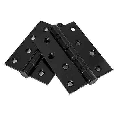Plum blossom BLOSSOM stainless steel hinge 2 piece set silent bearing hinge indoor door hinge 4 inch MG4-3 black
Plum blossom BLOSSOM stainless steel hinge 2 piece set silent bearing hinge indoor door hinge 4 inch MG4-3 black